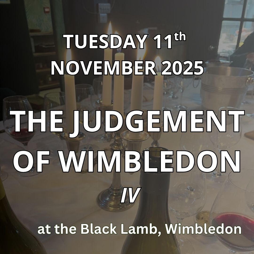 WINE DINNER: Judgement of Wimbledon IV
